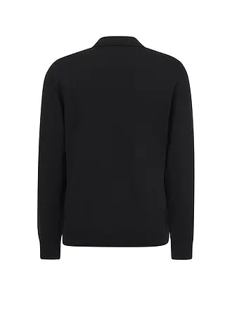 MAERZ | Pull polo | schwarz
